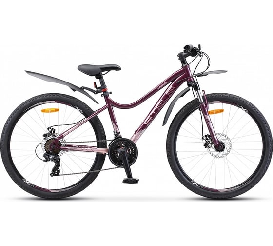 Велосипед STELS Miss-5100 MD 26" V040, размер рамы 15", светло-пурпурный LU085623