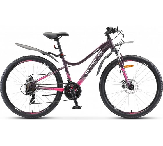 Велосипед STELS Miss-5100 MD 26" V040, размер рамы 15", пурпурный LU084750