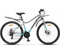 Велосипед STELS Miss-7100 D 27.5" V010, размер рамы 18", хром LU084757