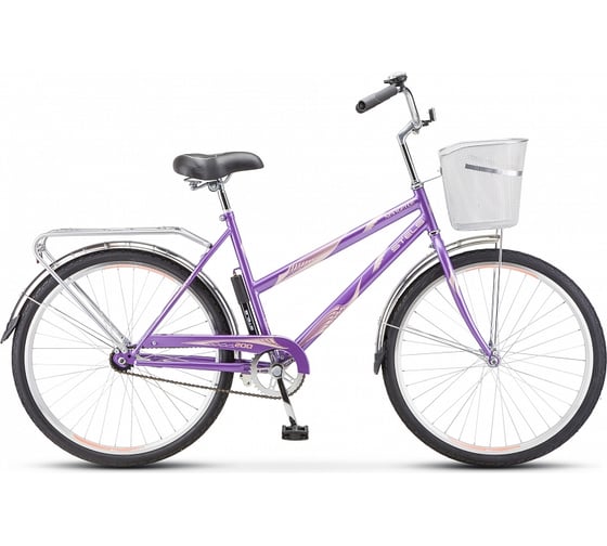 Велосипед STELS Navigator-200 Lady 26" Z010, размер рамы 19", фиолетовый LU084715 1