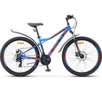 Велосипед STELS Navigator-710 MD 27.5" V020, размер рамы 18", синий/чёрный/красный LU084138