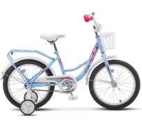 Детский велосипед STELS Flyte Lady 18" Z011, размер рамы 12", голубой LU074632