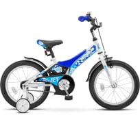 Детский велосипед STELS Jet 16" Z010, размер рамы 9", белый/синий LU077120