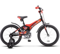 Детский велосипед STELS Jet 18" Z010, размер рамы 10", чёрный/оранжевый LU084542