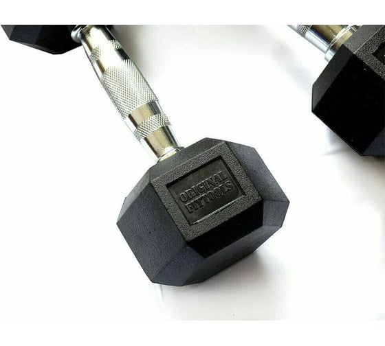 Гантель гексагональная Original FitTools 2.5 кг FT-HEX-02-5