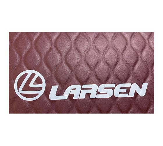 Коврик для фитнеса и йоги Larsen NBR 183x61х1 см, бордовый 4690222183818