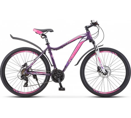 Велосипед STELS Miss-7500 D 27.5" V010, размер рамы 16", тёмно-пурпурный LU083936