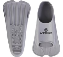 Ласты укороченные Larsen F627 серый, S (37-39) 4690222171235
