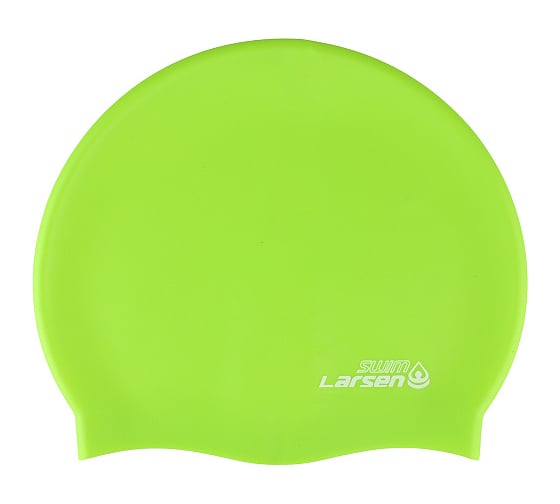 Шапочка плавательная Larsen Swim SC15 Lime Metallic 4690222182170