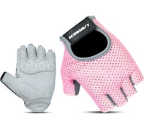 Перчатки для фитнеса Larsen 01-21 Light Pink/Grey 4690222176773