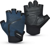 Перчатки для фитнеса Larsen 02-22 Blue 4690222180374