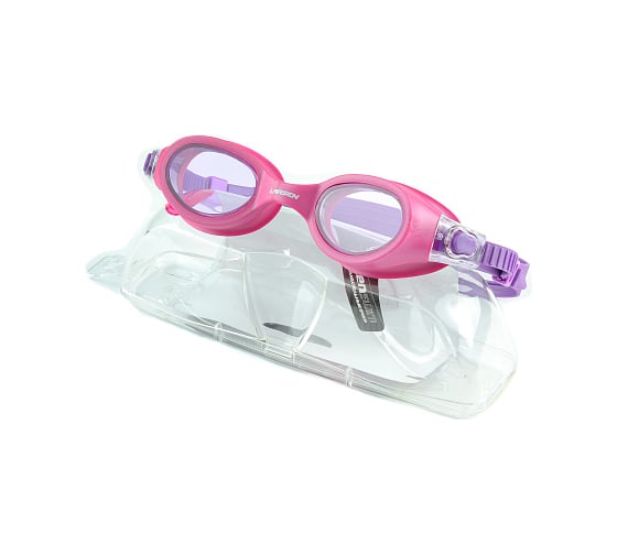 Очки плавательные Larsen GG1940 pink/purple 4690222178265