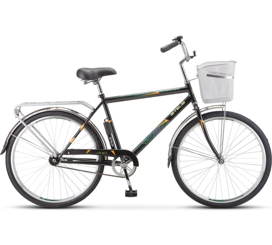 Велосипед STELS Navigator-200 Gent 26" Z010, рама 19", чёрный LU084713