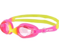 Очки плавательные Larsen детские G323 розовый/желтый 4690222182057
