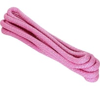 Скакалка для х/г AS4 ПП+ПА d10.5 мм, 3 м, неон роз/золото с люрексом 4690222157246