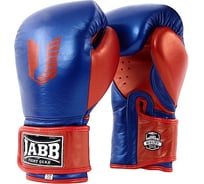 Перчатки боксерские (нат.кожа) Jabb JE-4069/Eu Fight синий/красный, 10ун. 4690222165340