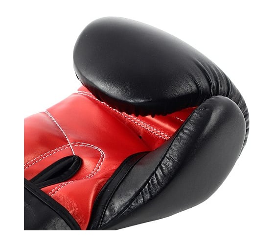 Перчатки боксерские (иск.кожа) Jabb JE-4081/US Ring черный, 14ун. 4690222165623