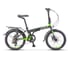 Велосипед STELS Pilot-630 MD 20" V010, чёрный/зелёный LU083155 1