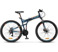 Велосипед STELS Pilot-950 MD 26" V010, рама 17.5", тёмно-синий LU074281