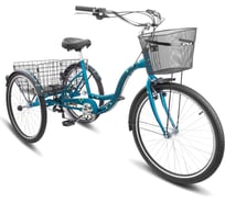 Велосипед STELS Energy-VI 26" V010, рама 17", тёмно-зелёный LU076085