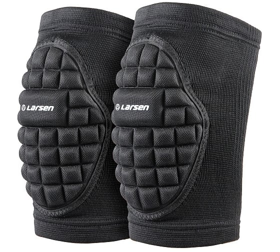 Защита колена Larsen 7706 черный Junior 4607167307261 1