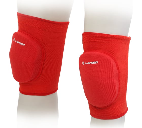 Защита колена Larsen ECE 049 красный 4690222183245
