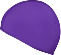 Шапочка для плавания INDIGO, ткань LUCRA SM, однотонная SM-091 фиолетовый