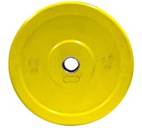 Бамперный диск для штанги Ecos 15 кг, цветной 002838