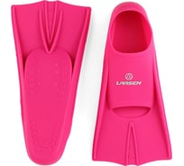 Ласты укороченные силиконовые Larsen 6975 розовый 4690222183863