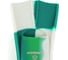 Ласты укороченные силиконовые Larsen F635 Green White 4690222183610 7