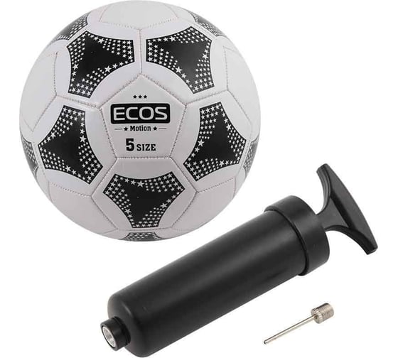 Футбольный мяч Ecos MOTION и насос FB139P №5 998191
