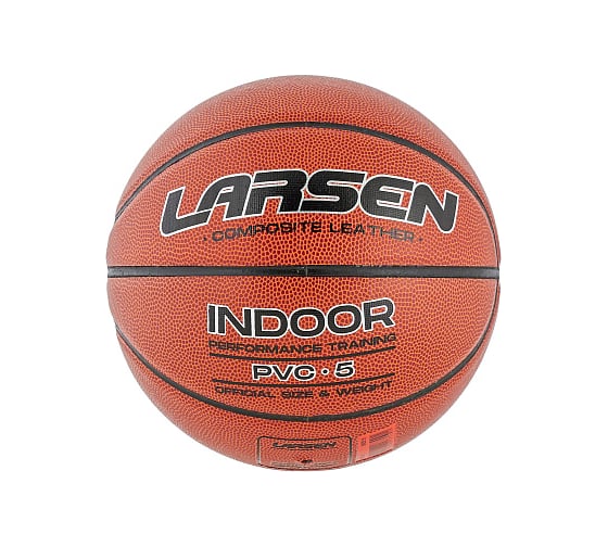 Мяч баскетбольный Larsen PVC-5 (ECE) 4690222177091