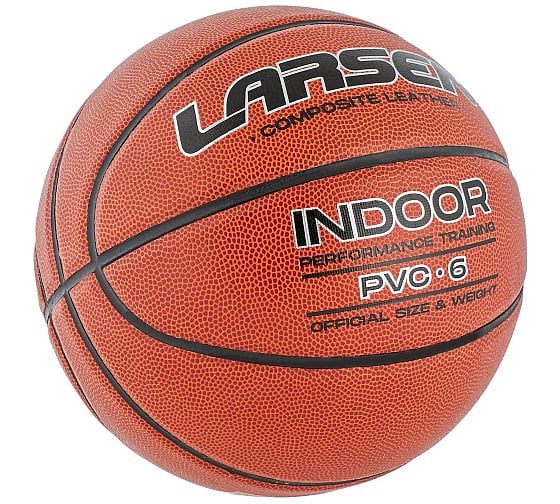 Мяч баскетбольный Larsen PVC-6 (ECE) 4690222177107