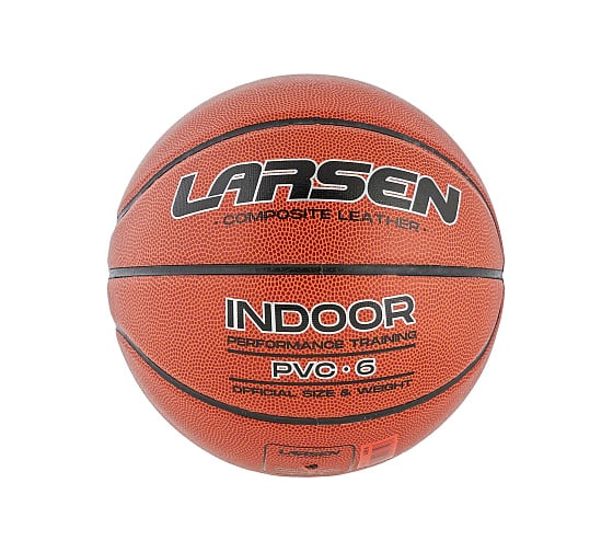 Мяч баскетбольный Larsen PVC-6 (ECE) 4690222177107