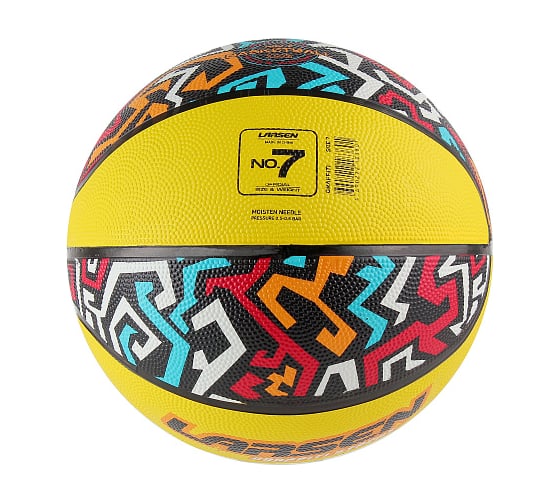 Мяч баскетбольный Larsen RB7 Graffiti Street Multycolor 4690222183801