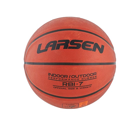 Мяч баскетбольный Larsen RBI-7 Rubber Performance 4690222177084