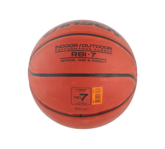 Мяч баскетбольный Larsen RBI-7 Rubber Performance 4690222177084