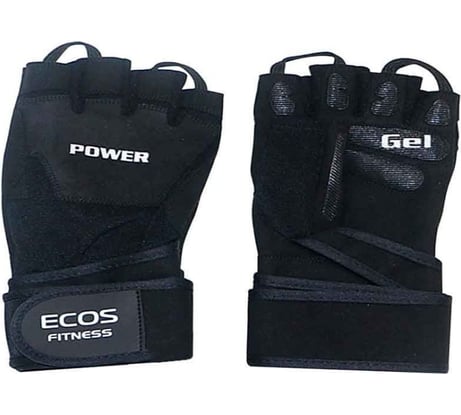 Атлетические мужские перчатки Ecos, черные, р. L SB-16-1057 005335