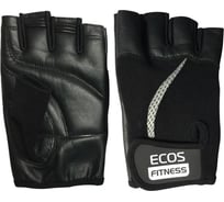 Перчатки для фитнеса Ecos 2114-BLM черные, р. М 002370