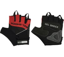 Перчатки для фитнеса Ecos 2117-RM, черный/красный, р. М 002376