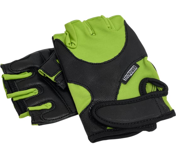 Перчатки для фитнеса Ecos 5102-GM зеленые, р. М 002350