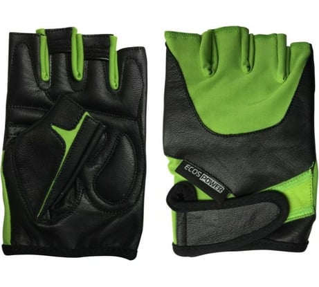 Перчатки для фитнеса Ecos 5102-GXL зеленые, р. XL 002352