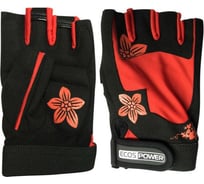 Перчатки для фитнеса Ecos 5106-RM черный/красный, р. М 002366