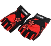 Перчатки для фитнеса Ecos 5106-RL черный/красный, р. L 002367