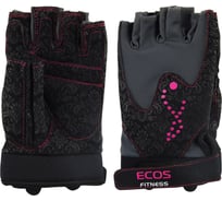 Перчатки для фитнеса Ecos женские, черные, р. S SB-16-1744 005311