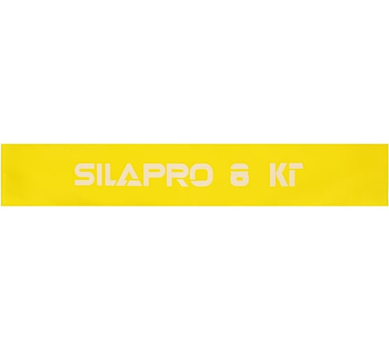 Фитнес-резинка SILAPRO 30x5х0.03 см, нагрузка 8 кг, латекс 093-014