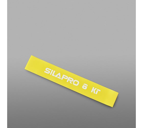 Фитнес-резинка SILAPRO 30x5х0.03 см, нагрузка 8 кг, латекс 093-014