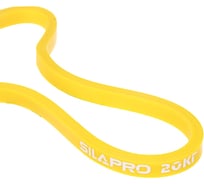 Лента для фитнеса силовая эластичная SILAPRO 30x0.4x0.6 см, латекс, 20 кг 093-017