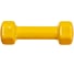 Обрезиненная гантель BRADEX желтая, 1 кг SF 0533 3