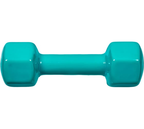 Обрезиненная гантель BRADEX голубая, 3 кг SF 0536